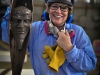 Palomar Foundry member Paula Beck spends her free time sculpting and figurines and cultural status in the Art department workshop. Johnny Jones/the Telescope