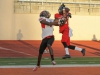 Palomar’s Diovanni Brewer (right) breaks up a pass during the second quarter. The Comets were defeated 27-17 by the Vikings Sept. 12 at Wilson Stadium in Escondido Calif. Philip Farry / The Telescope