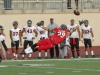 Palomar’s Diovanni Brewer (29) dives to make the interception during the third quarter. The Comets were defeated 27-17 by the Vikings Sept. 12 at Wilson Stadium in Escondido Calif. Philip Farry / The Telescope