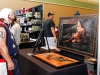 Jason Wilson, a Lamia Knights member from Hemet shops around this year's Nerd Con on Aug. 22 in Escondido at the California Performing Arts Center. Hanadi Cackler/ The Telescope