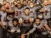 November 22, 2014 |Palomar Football team celebrates after winning the Patriotic bowl against Glendale College. The Comets defeated the Vaqueros 30-22 and finish the season7-4 . The game was held at Escondido HS, in Escondido California.| Photo Credit: Philip Farry | The Telescope