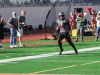 November 22, 2014 |Palomar wide reciever # 84 Wayne Ganan scores a fifty-three yard touchdown during the second quarter and increased the Comet lead to 16-6. The Comets went on to defeat the Vaqueros 30-22 and win the Patriotic Bowl at Escondido HS, in Escondido California.| Photo Credit: Philip Farry | The Telescope