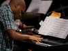 Piano player of 22 years Joshua White plays the keyboards during a jazz song during Palomar’s Concert Hour in the Howard Brubeck Theatre on March 10,2016. Sergio Soares/ The