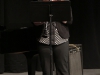 Kasey Presley performing Sonata for Clarinet and Piano the 1st Movement at the Howard Brubeck Theatre on May 12. Christopher Jones/The Telescope