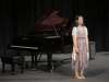 Miyuki Matsuyama before she performs French Suite no. 6 in E Major at the Howard Brubeck Theatre on May 12. Christopher Jones/The Telescope