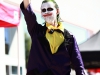 October 31, 2013 | The Joker, played by Digital Video student Robert Leishman, walks the red carpet while petitioning the state of California to rid itself of Batman during the Halloween Escape event. • Stephen Davis/ Telescope