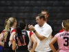 October 2, 2013, San Marcos, CA| Palomar Woman’s Volleyball Head Coach Karl Seiler, speaks to his players during a time out, at Wednesday home game against Grossmont College. PHOTO CREDIT: Yolanda Granados/Telescope