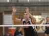 October 2, 2013, San Marcos, CA| Hanna Seits (19) is prepared to hit the ball, against Grossmont College at The Dome Wednesday afternoon, during the Comets Volleyball game. PHOTO CREDIT: Yolanda Granados/ Telescope