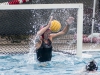 Palomar goalie Amber Shah defends a goal against Grossmont on Oct. 9 in the Wallace Memorial pool. • Xenia Spatacean/Telescope