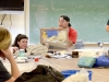 Pottery class in action