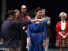 John Polak the director of 'Three Sisters works with the actors on the final rehearsal day Oct. 2, 2014 in the studio theatre. Photo: Yoshikazu Yamashita | The Telescope