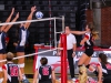 #4 Rylee Zimmerman scores a point during the first set Sept. 10, 2014. •Philip Farry / The Telescope