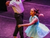 Leon Croom (upper left) and Samantha Allan (lower right) perform in the contemporary piece "The Distance" which was also choreographed by Samantha on Nov. 22 in the Howard Brubeck Theatre. • Lucas Spenser/Telescope