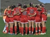 The Palomar College women's soccer team prepares for their game against Victor Valley College at Minkoff Field on Oct. 3. •Casey Cousins/ The Telescope