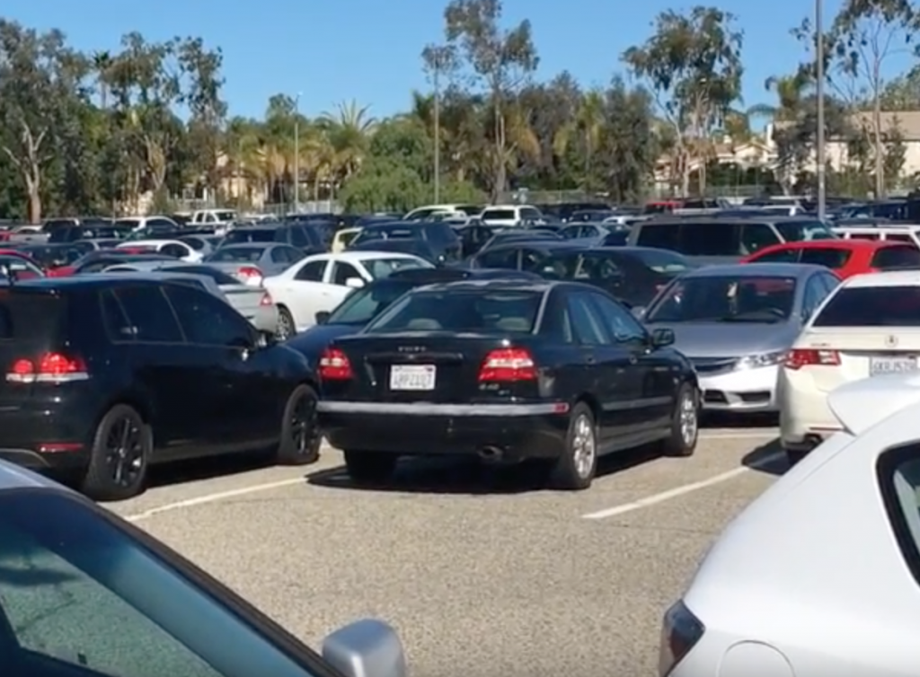 Parking at Palomar College. (Claudia Rodriguez/The Telescope)