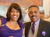 Sarita and Loyal Maybin-Thompson, supporters of Palomar College, pose for a picture before the President's Associates 24th Annual Gala at the Omni La Costa Resort & Spa on Saturday, Sept 12, 2015. Justin Gray/The Telescope