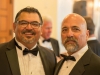 Adrian Gonzales, Interim Superintendent/President of Palomar Community College, poses with Andres Garcia at the President's Associates 24th Annual Gala at the Omni La Costa Resort & Spa on Saturday, Sept. 12, 2015. Justin Gray/The Telescope