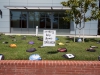 Sept. 12 | Backpacks and their personal stories representing the college students who die by suicide each year were placed on the Student Union lawn by Palomar students of the Active Minds Student club./Stephen Davis/ Telescope