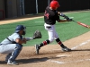 Palomar's Mike Benson (24) hit a doubled and singled in going 2-for-3, driving in two runs. John Mackay and Casey Henderson each added doubles and Eric Charles, Nashea Diggs and Mitch Gallagher also got base hit which assisting in defeating Mesa College Olympians 16 – 11 on March 22 at Palomar Ballpark. Johnny Jones/The Telescope