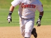 Palomar third baseman Jared Hunt advances to third base on outfielder Alec Salcedo’s sacrifice buntin the 5th inning against Allan Hancock College in game 1 of the first round of the Southern California Regional baseball playoffs on May 5 at Myer’s Field. Hunt went 4-5 with 2 runs scored in The Comet’s 10-3 win over the Bulldogs. Palomar went on to lose the series in 3 games to Allan Hancock College. • Scott Colson/The Telescope