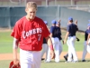 Palomar outfielder Dillan Smith walks off of the field after losing to Allan Hancock College in game 3 of the first round of the Southern California Regional baseball playoffs on May 3 at Myers Field. The Comets went on to lose the series to the Bulldogs in 3 games. • Scott Colson/The Telescope