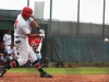 Palomar third baseman Aaron Blackwell singles on a groundball past the shortstop against San Diego City College on Mar 25 at Myerâs Field. The Comets beat the Knights 6-1 to improve their conference record to 11-2. Scott Colson/The Telescope