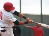 Palomar designated hitter Anthony Balderas hits a 2-run home run against San Diego City College on March 25 at Myer’s Field. Balderas went 2-3 with 2 RBI’s in the Comets 6-1 win over the Knights. The win improved Palomar’s conference record to 11-2. • Scott Colson/The Telescope