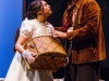 Esperanza, played by Myra Zamora, receives a doll for her birthday from her father Sixto, played by Morgan Phillips, during the dress rehearsal of Esperanza Rising Thursday April 24, 2014 in the Studio Theatre at Palomar College. Lucas Spenser/Telescope.