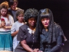 Hortensia, played by Monique Barbor (left), and Ramona, played by Camilla Aguilar (right), mourn the death of Ramona's husband Sixto at his funeral during the dress rehearsal of Esperanza Rising, Thursday April 24, 2014. Lucas Spenser/Telescope.