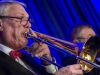 Palomar faculty member William Hawkins and member of the High Society Jazz Band entertaining guests at Palomar's Salute to Education that was held at La Costa Resort and Spa, Carlsbad on Nov. 16. • Francois Swart/Telescope