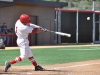 Palomar infielder Nashea Diggs (1) starts the scoring early for the Comets, blasting a solo home run to left field in the first inning March 25 at the Palomar College Ballpark against. San Diego Mesa. Palomar would defeat Mesa 9-3. Aaron Fortin/ The Telescope