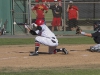 Palomar outfielder Jordan Gardner readies himself to bunt during the third inning March 6 at Myers Field against visiting Mt. San Jacinto. The Comets beat the Eagles 7-0 for their tenth win in a row. The win improved the Comets record to 14-3 on the season and 5-0 in the PCAC . Philip Farry / The Telescope