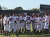 Palomar baseball coach Buck Taylor (10) addresses the team after thier 7-0 win against visiting Mt. San Jacinto March 6 on Myers Field. The Comets beat the Eagles 7-0 for their tenth win in a row. The win improved the Comets record to 14-3 on the season and 5-0 in the PCAC . Philip Farry / The Telescope