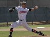 Palomar's Taylor Turski delivers a pitch against visiting Riverside Community College May 1 at Myers Field. The Comets won the first game against the Tigers 7-3 . Philip Farry / The Telescope
