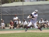 Palomar's Travis Mitchell puts The Comets on the scoreboard with a first inning rbi single against Riverside City College at Myers Field on May 1. The Comets won the game 7-3 and leads the best of 3-game series 1-0. Stephen Davis/The Telescope