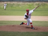 Palomar's Jake Barnett delivers a pitch in the 1st inning of game two of the Southern California Sectional best 2 of 3 series on May 17 at Myers Field. Barnett pitched 8 innings for the 4-3 win against Saddleback College. The win moves The Comets to the CCCAA State Championship Final Four at Fresno City College. Rusty Huber came on in the ninth inning for the save. Stephen Davis/The Telescope