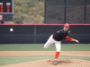 Starting pitcher Troy Lamparello pitches during Palomar’s game on April 29. He through six strong innings allowing only three runs while striking out nine. The Comets won 10-4. Shaye Cunningham/The Telescope