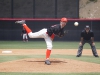 Starting pitcher Troy Lamparello strikes out a San Diego batter during Palomar’s game on April 29th. Lamparello pitched six strong innings allowing only three runs while striking out nine. The Comets won 10-4. Shaye Cunningham/The Telescope