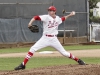 Palomar's Jake Barnett delivers a pitch during the first inning against visiting Southwest College. The Comets played their final regular season game at Myers field and lost to the Jaguars 8-3. The loss drops the Comets record to 30-6 (21-3 PCAC). Philip Farry / The Telescope