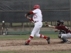 Palomar's Niko Holm hits an RBI single against Southwestern College in the sixth inning on April 25 at Myers Field. Southwestern College won the game 8-2. Stephen Davis/The Telescope