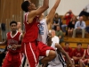 Palomar guard, Deven Riley (#20), drives to the basket to add two points to scoreboard. Palomar came out on top of the Mira Costa Spartans Friday night with a final score of 67-62 in overtime, making the Comets the champions of the PCAC, Feb 20. Dirk Callum/The Telescope