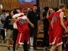 Palomar College Comets' Head Coach, John O'Neill embraces Deven Riley #20 after their win over the Mira Costa Spartans. Riley scored 26 points for the Comets. The final score was 67-62 after a period of overtime, making the Palomar Men's Basketball Team champions of the PCAC, Feb 20. Dirk Callum/The Telescope