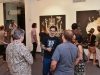 The gallery opening and reception fills with a multitude of students and faculty from local colleges for the group exhibition “Sharp Contrast” at the Boehm Gallery, Palomar College, Thursday, Sept. 10, 2015. Ten artists from San Diego and Los Angeles are showcased at the exhibition the drawing survey consists of chalk, oil pastel, pencil, ink, and acrylic on a variety of substrate. Brandy Sebastian/The Telescope