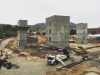 Construction workers at the work site of the new Palomar library on April 18. Johnny Jones/The Telescope