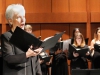 Soprano Karen Bryan performs at the Howard Burbeck Theatre on Nov. 12. Bryan acccompanied the Palomar Chamber Singers during Concert Hour. Together they showcased selections from J.S. Bach, Sergei Rachmaninoff, Carlos Guastavino and Rafael Alberti. Coleen Burnham/The Telescope