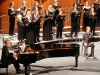 Pianist Dr. Michael Munson (front left) accompanies the Palomar College Chamber Singers during Concert Hour on Nov. 12 at the Howard Brubeck Theatre. The Palomar Chamber Singers showcased selections from J.S. Bach, Sergei Rachmaninoff, Carlos Guastavino and Rafael Alberti. Coleen Burnham/The Telescope