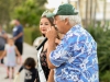 Miss Escondido Alyssa Gates and Dennis Tomlinson run the Hoola Hoop contest at Cruisin' Grand on Friday, Sept 4th.