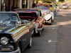 cars are lined up on Grand Ave in Escondido for Cruisin' Grand on Friday, Sept 4th. Only pre-1974 cars are allowed to be parked. Justin Gray / The Telescope