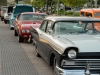 A row of cars is displayed at Escondido's Cruisin' Grand on Friday, Sept 4th. Thousands of spectators admire the vintage vehicles. Justin Gray / The Telescope