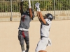 Palomar’s Michael Moore (4) breaks up a pass during the third quarter. The Hornets defeated the Comets 42-14 at Wilson Stadium in Escondido on Nov 7. The Comets dropped their record to (3-6,1-4). Philip Farry / The Telescope